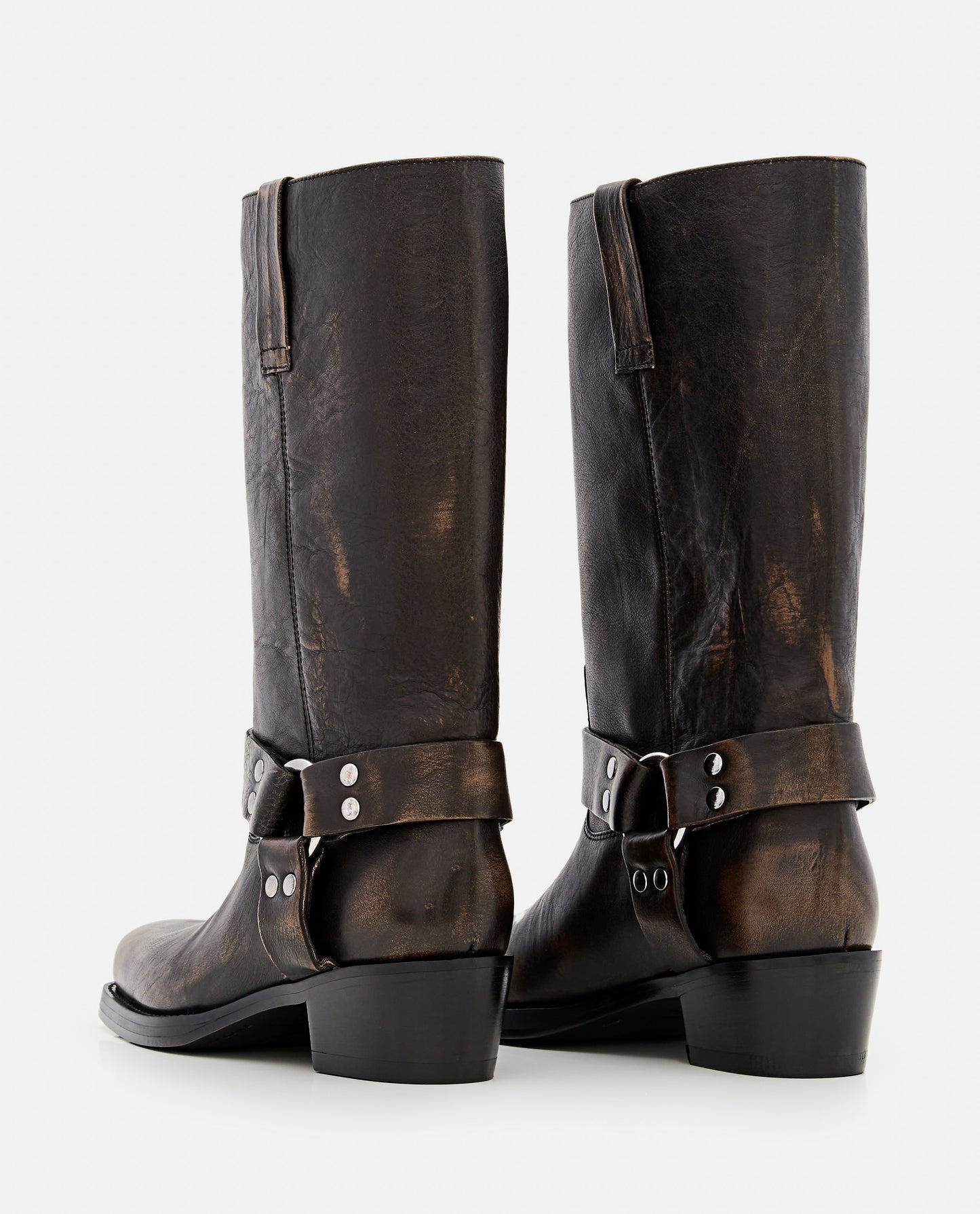 Paris Texas Women Roxy Brushed Boot Heel 45 PARIS TEXAS