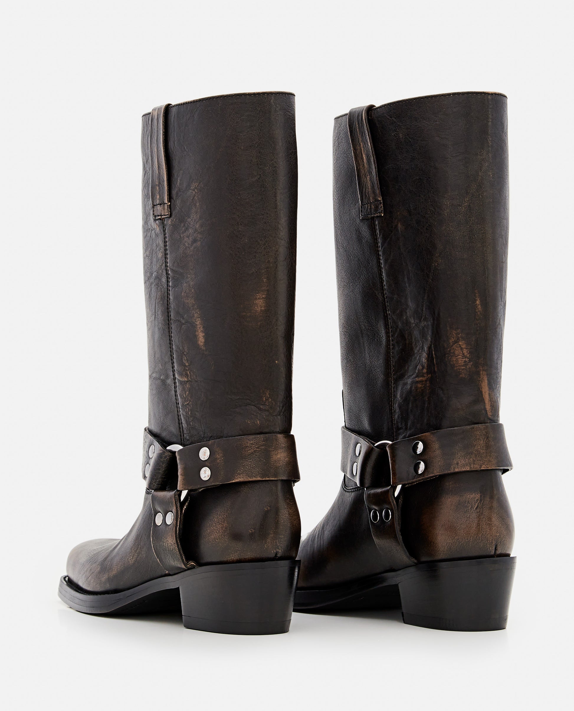 Paris Texas Women Roxy Brushed Boot Heel 45 PARIS TEXAS
