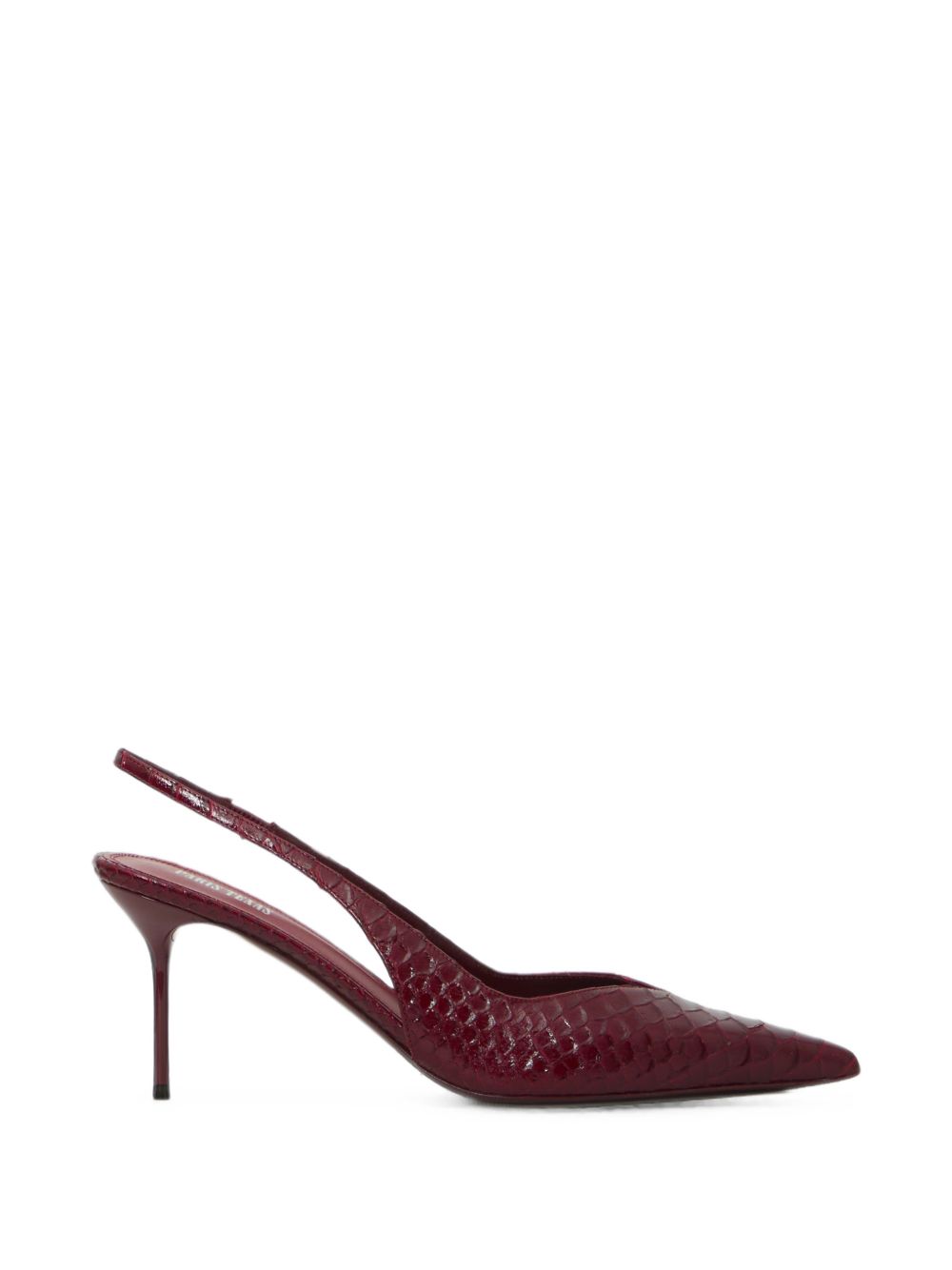 Paris Texas Women Lidia Leather Slingback Pumps PARIS TEXAS