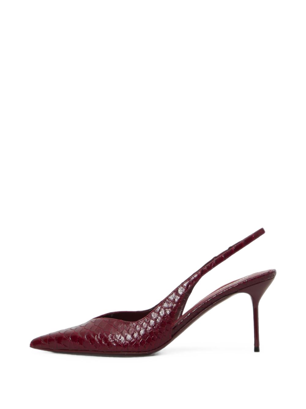Paris Texas Women Lidia Leather Slingback Pumps PARIS TEXAS