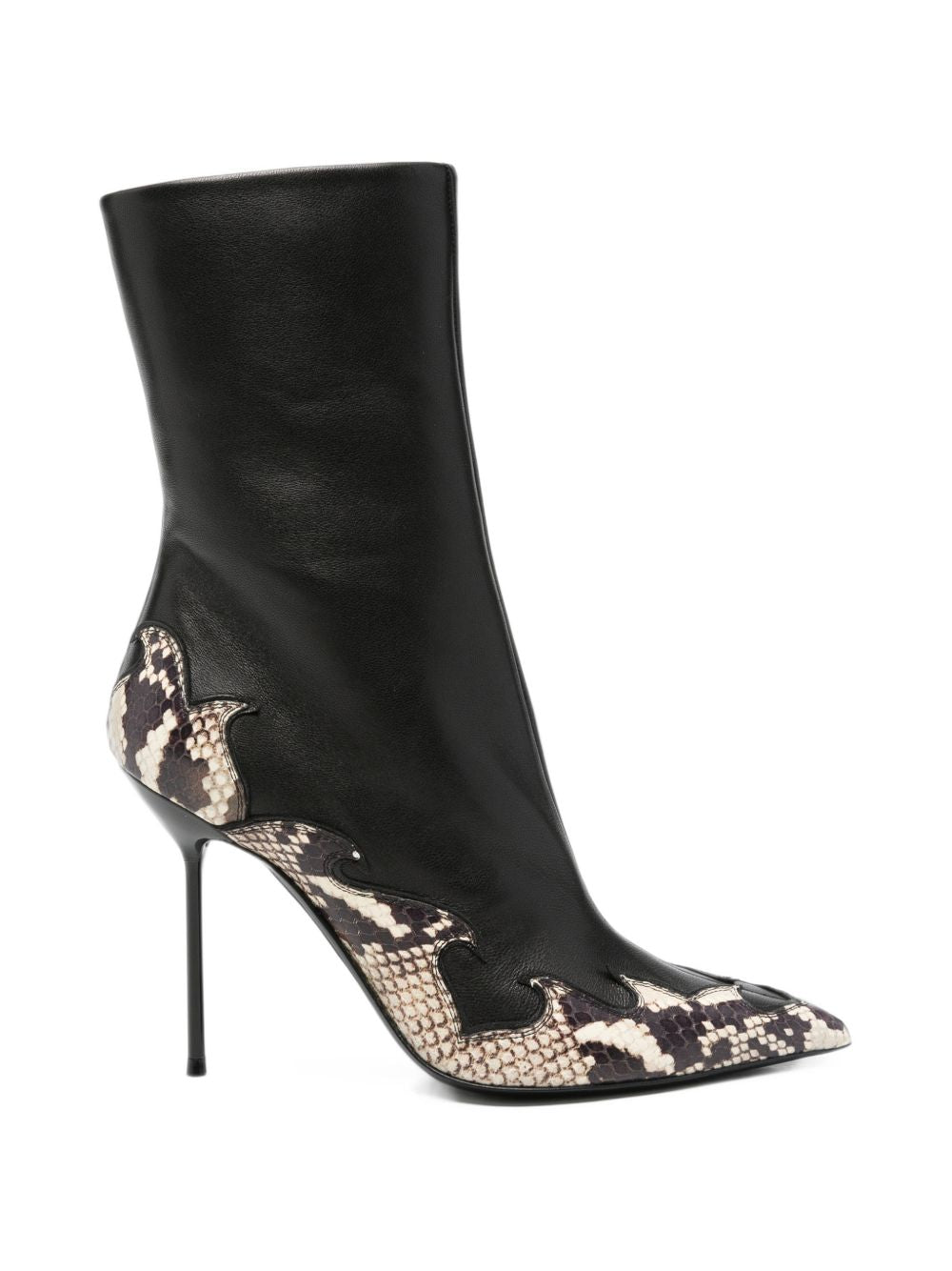Paris Texas Women Lidia Queen Of Hearts Leather Boots PARIS TEXAS
