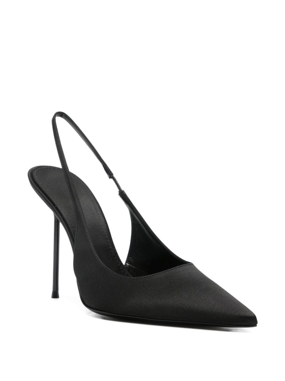Paris Texas Women Lidia Leather Slingback Pumps PARIS TEXAS