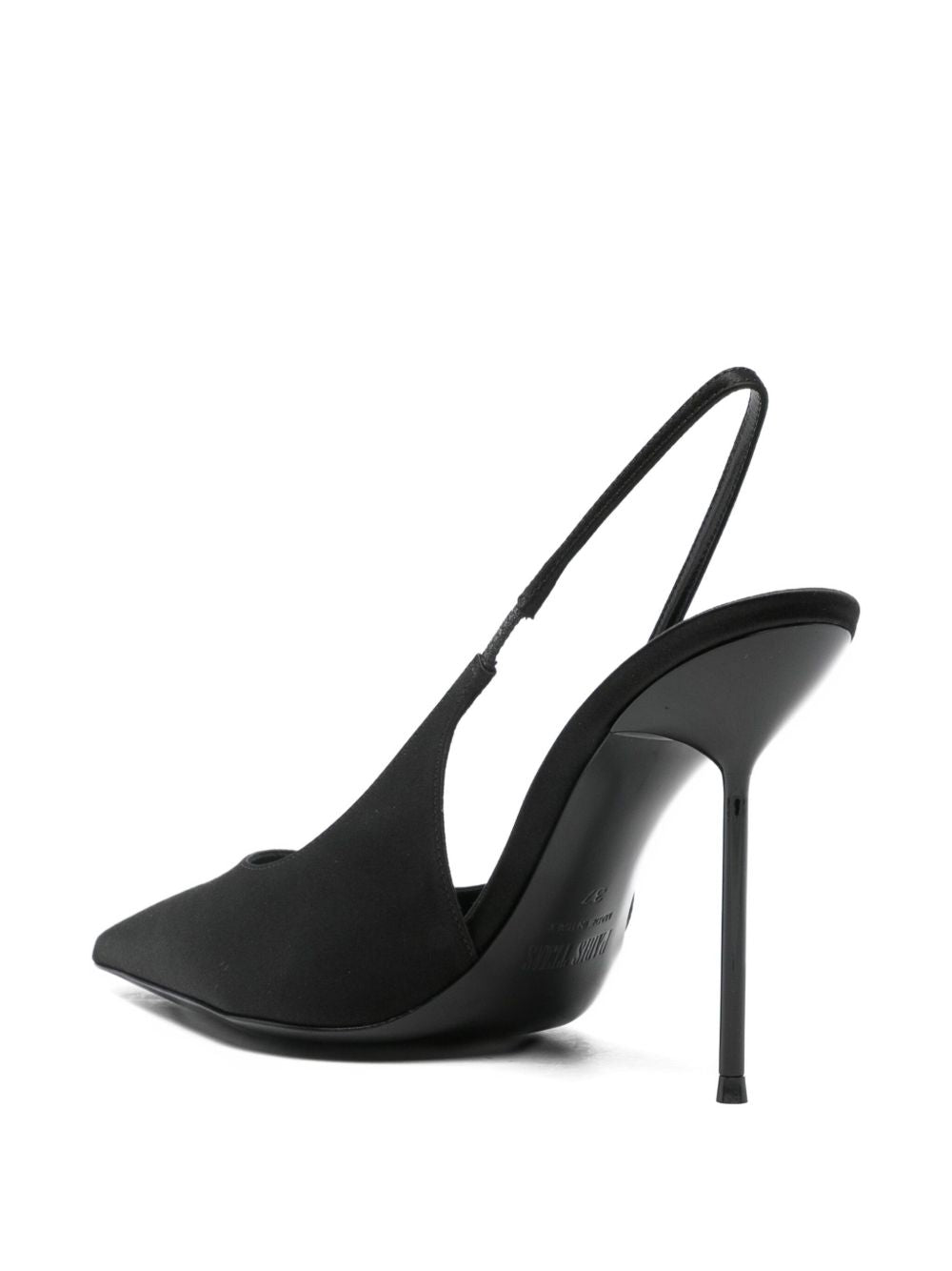 Paris Texas Women Lidia Leather Slingback Pumps PARIS TEXAS