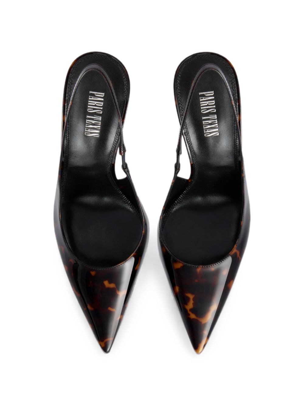 Paris Texas Women Lidia Patent Leather Slingback Pumps PARIS TEXAS
