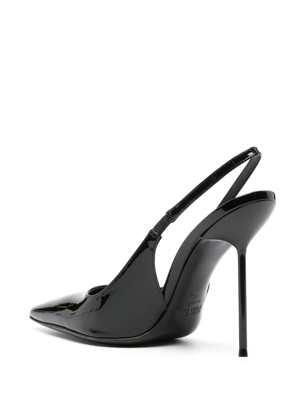Paris Texas Women Lidia Patent Leather Slingback Pumps PARIS TEXAS