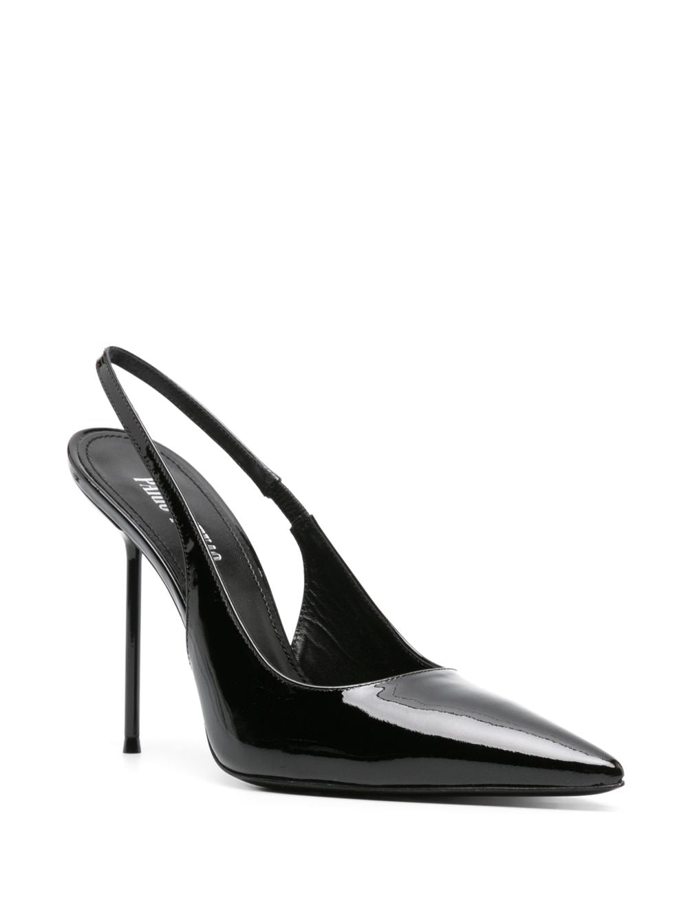 Paris Texas Women Lidia Patent Leather Slingback Pumps PARIS TEXAS