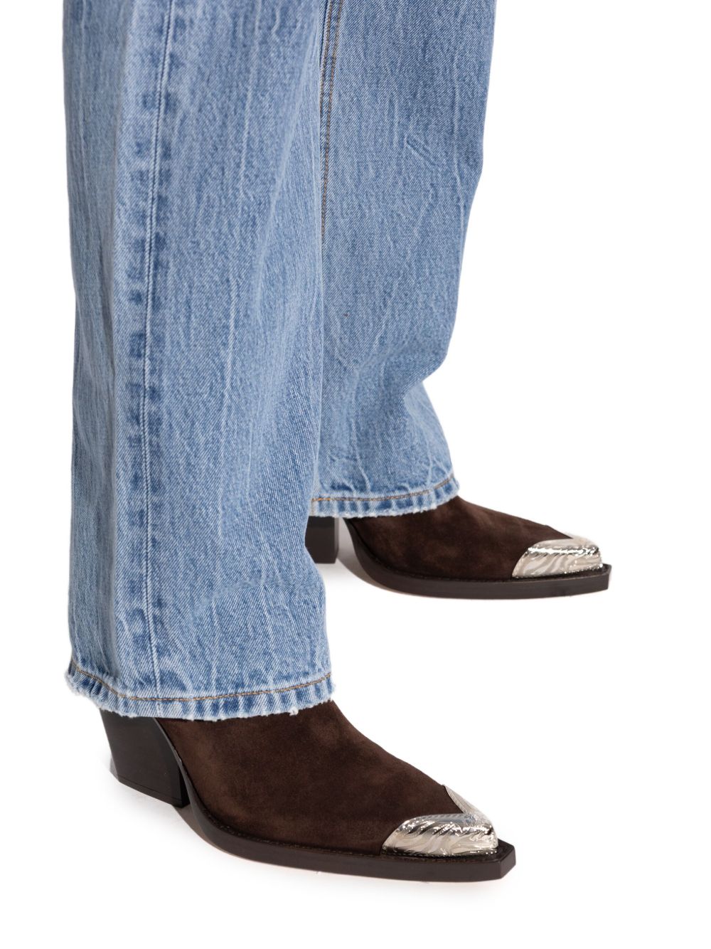 Paris Texas Women Dallas Suede Leather Boots PARIS TEXAS
