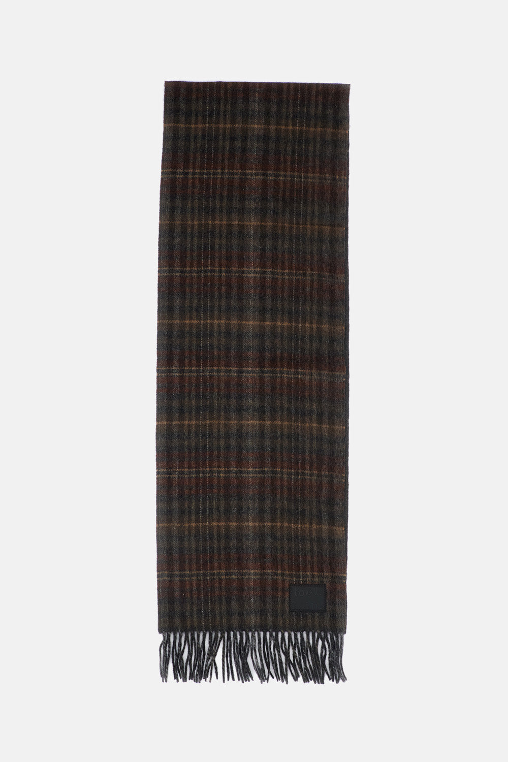 Paul Smith Men Check Wool Scarf PAUL SMITH
