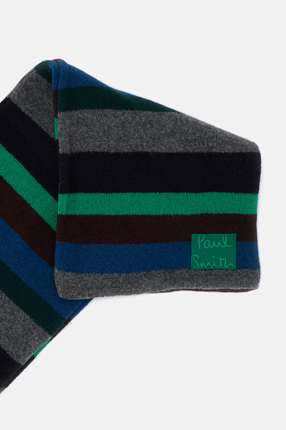 Paul Smith Men Wool Striped Scarf PAUL SMITH