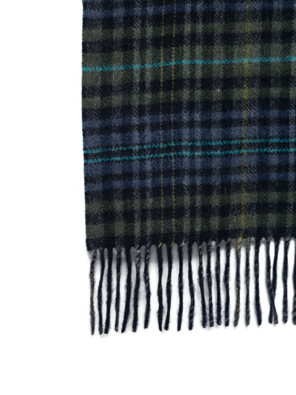 Paul Smith Men Checked Wool Scarf PAUL SMITH