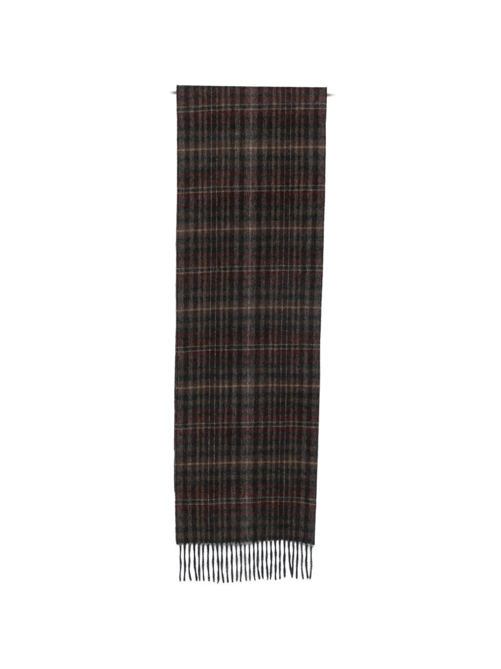 Paul Smith Men Checked Wool Scarf PAUL SMITH