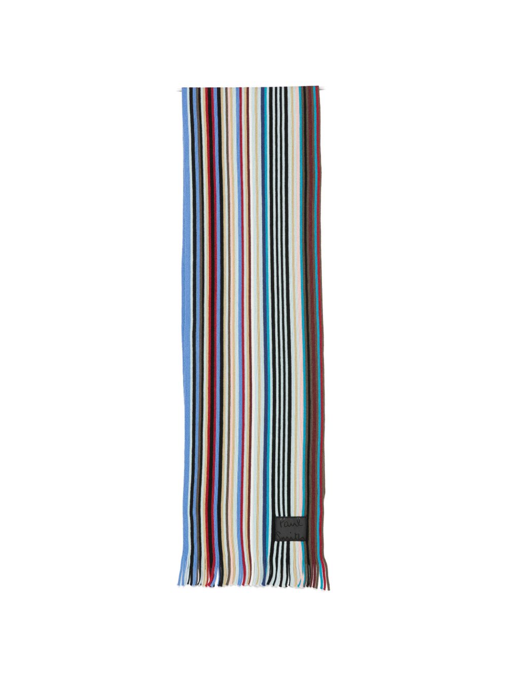Paul Smith Men Striped Wool Scarf PAUL SMITH