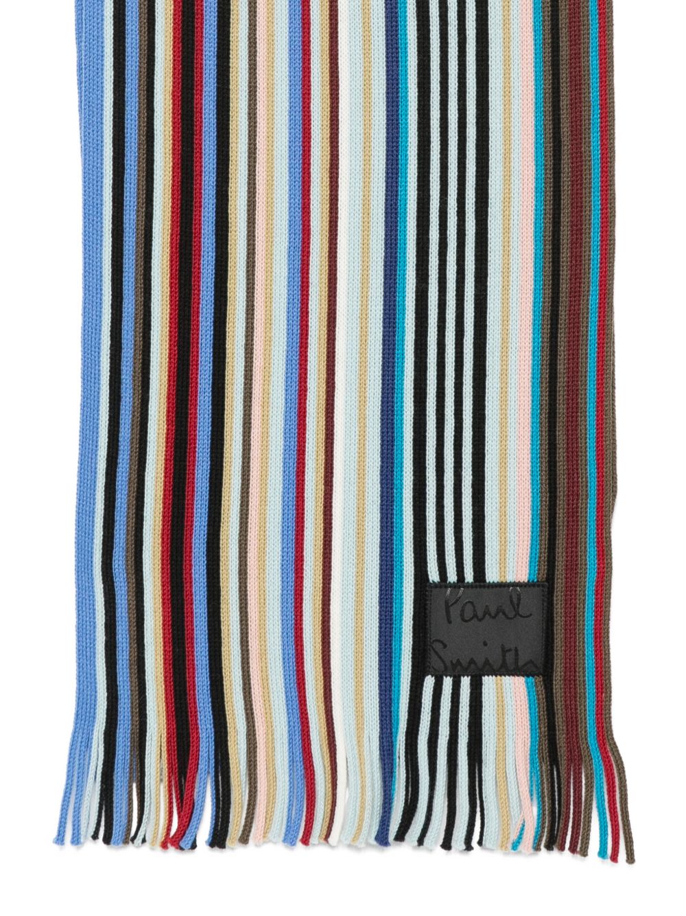 Paul Smith Men Striped Wool Scarf PAUL SMITH