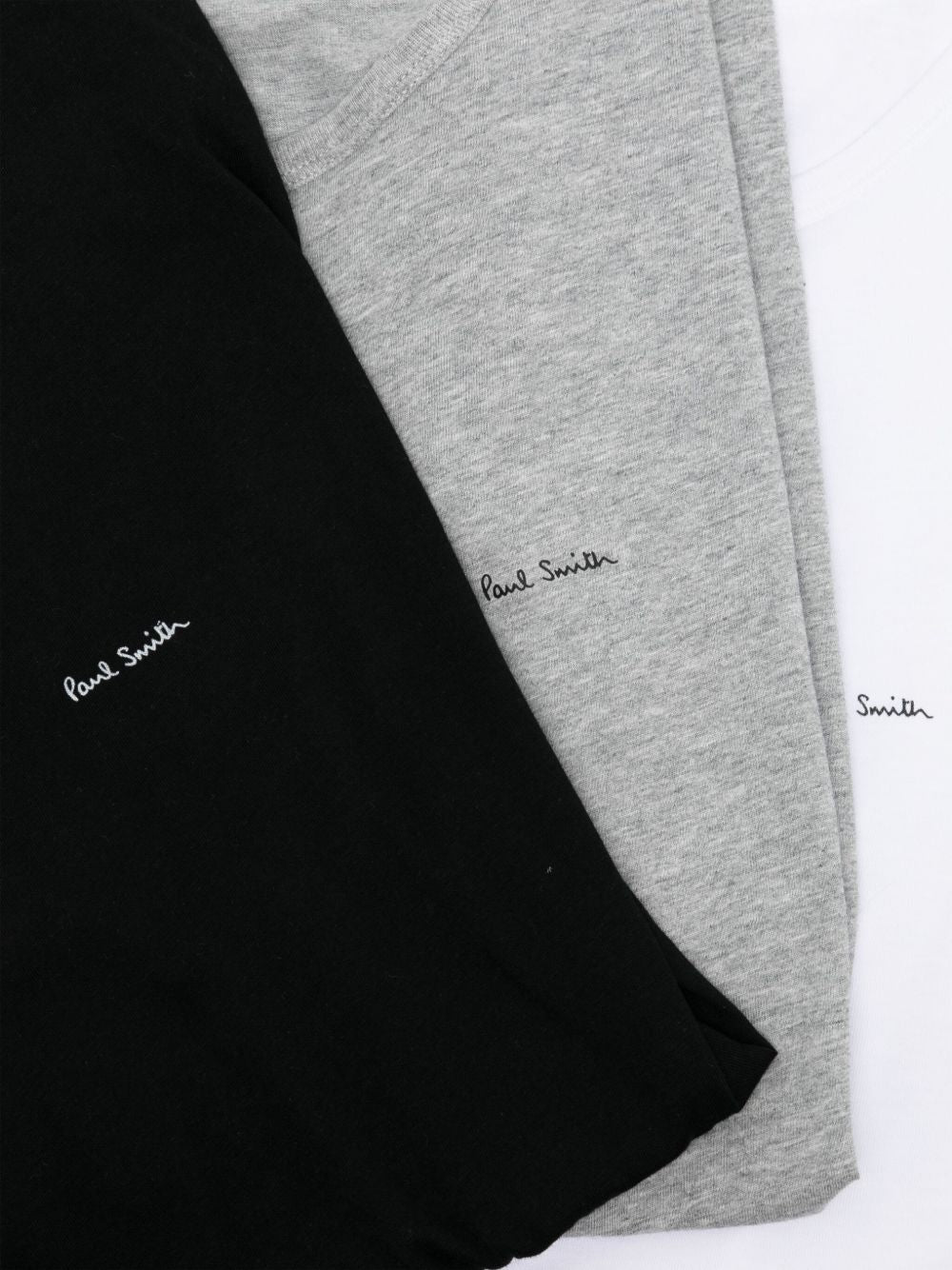 Paul Smith Men Logo Cotton T-Shirt - 3Pack PAUL SMITH