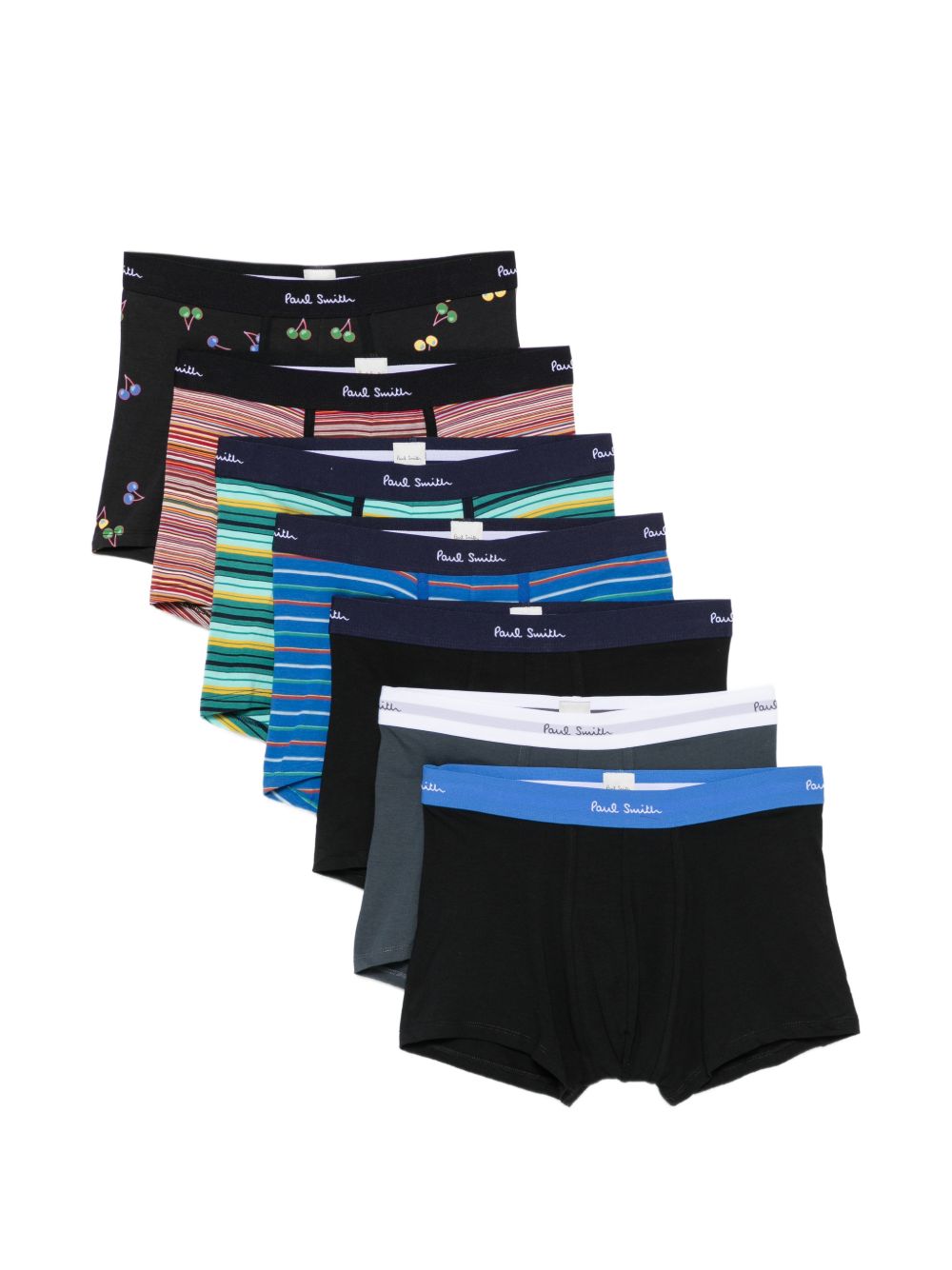 Paul Smith Men Logo Trunk - 7Pack PAUL SMITH