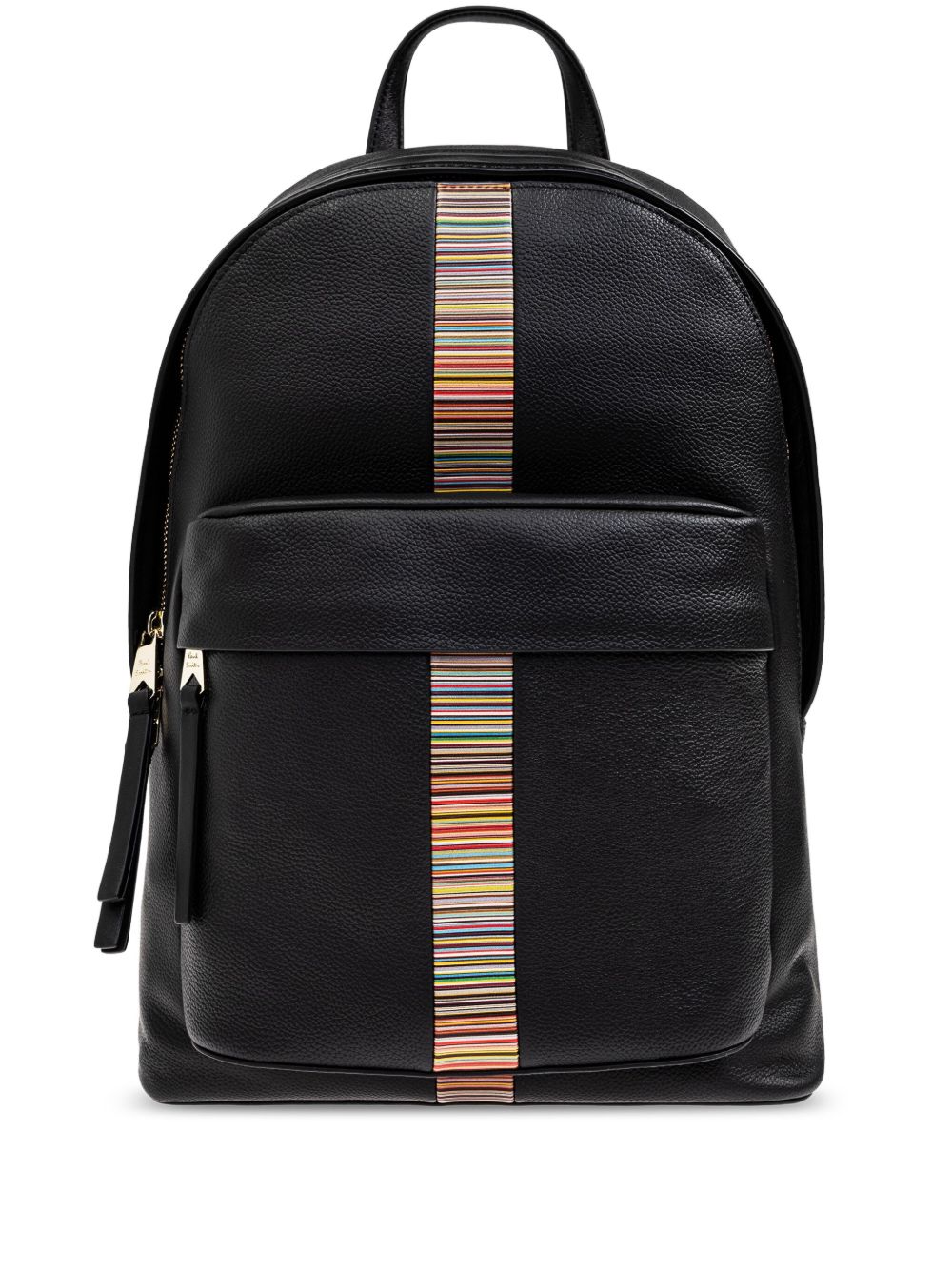 Paul Smith Men Signature Stripe Leather Backpack PAUL SMITH