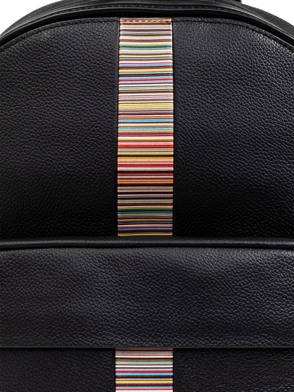 Paul Smith Men Signature Stripe Leather Backpack PAUL SMITH