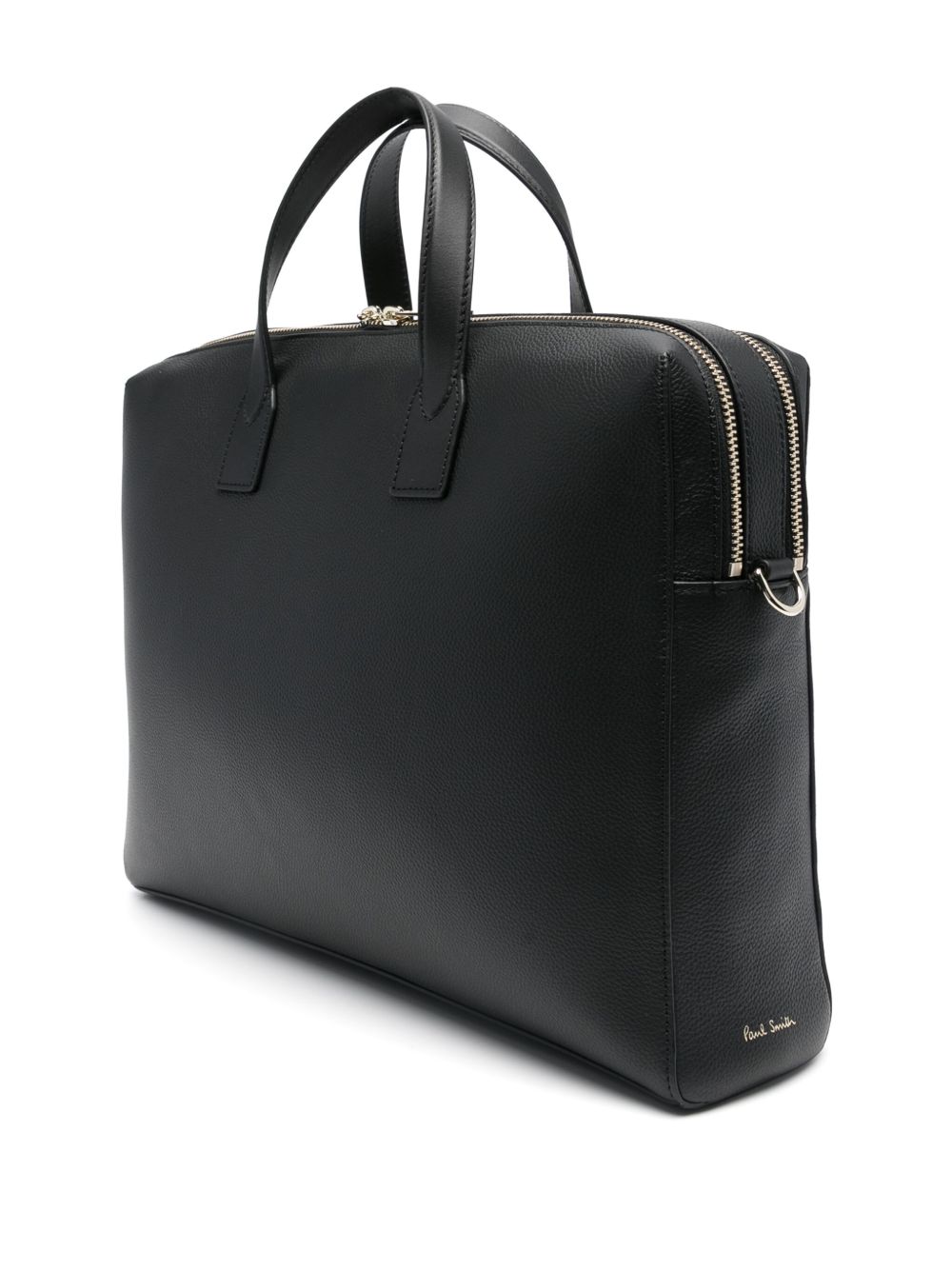 Paul Smith Men Signature Stripe Leather Handbag PAUL SMITH