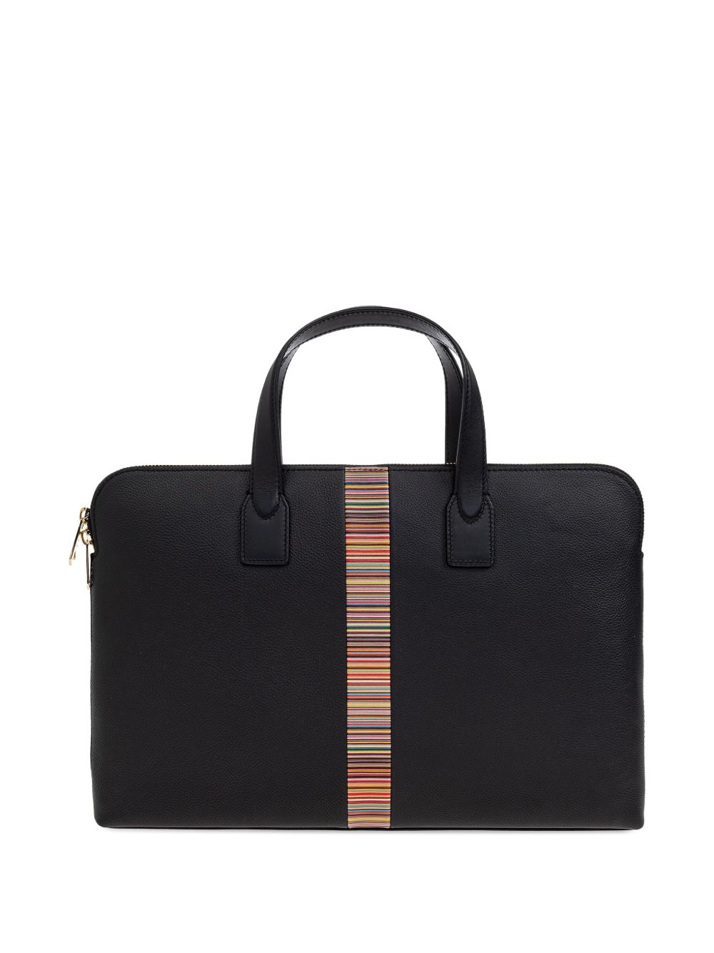 Paul Smith Men Signature Stripe Leather Handbag PAUL SMITH