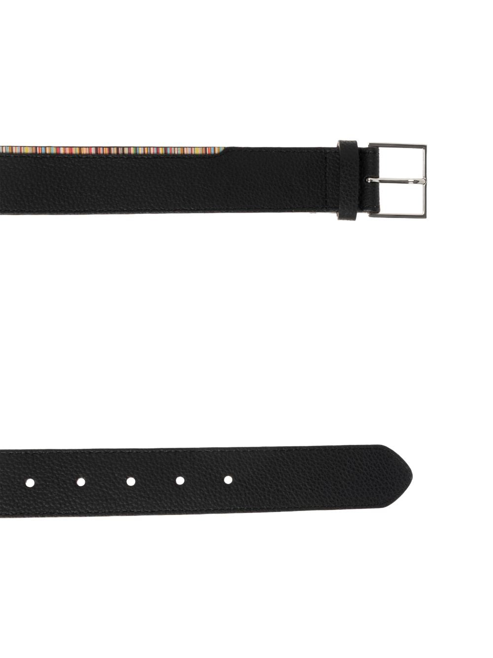 Paul Smith Men Signature Stripe Leather Belt PAUL SMITH
