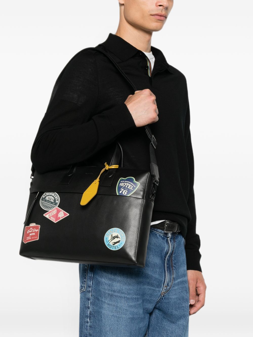 Paul Smith Men Folio Leather Handbag PAUL SMITH
