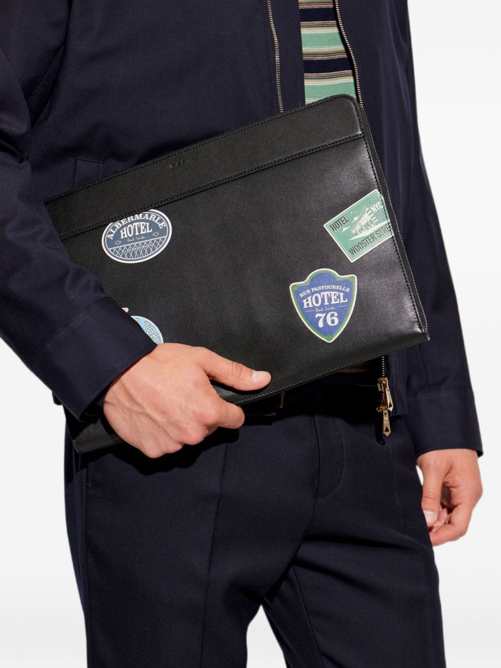 Paul Smith Men Leather Document Case PAUL SMITH