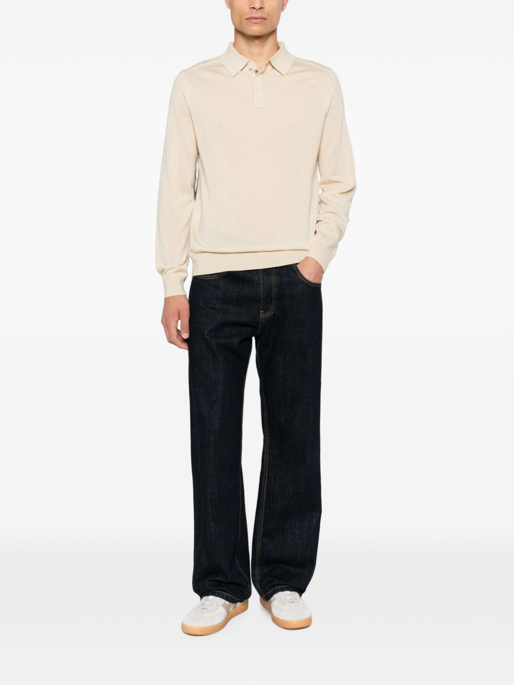 Paul Smith Men Wool Polo Shirt PAUL SMITH