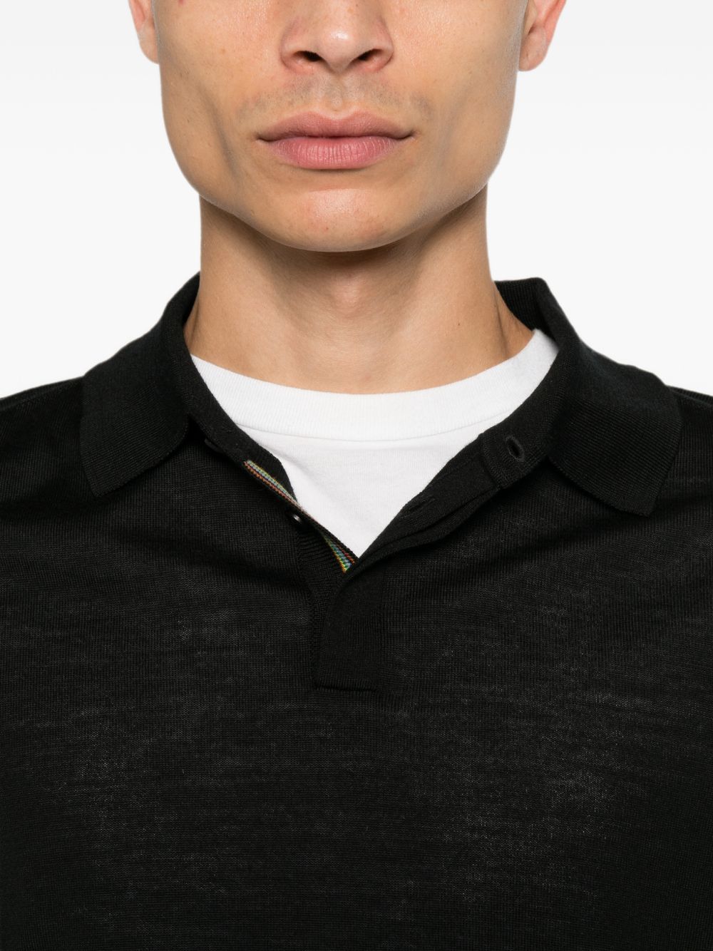 Paul Smith Men Wool Polo Shirt PAUL SMITH