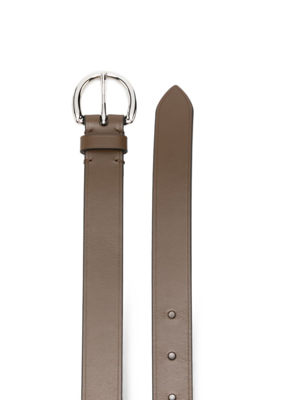 Phoebe Philo Women Round Buckle Leather Belt PHOEBE PHILO