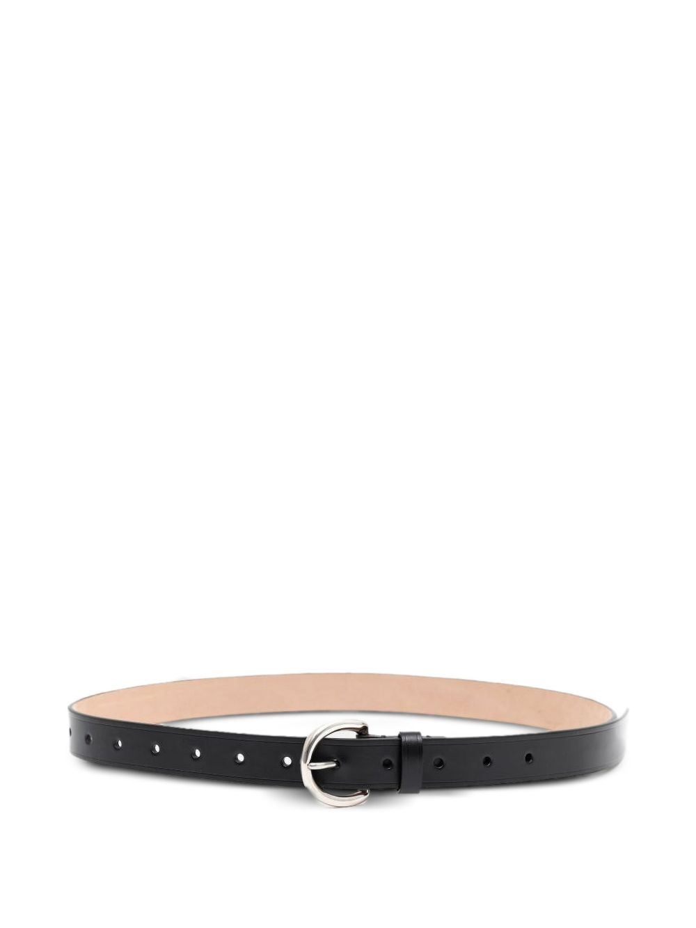 Phoebe Philo Women Round Buckle Leather Belt PHOEBE PHILO
