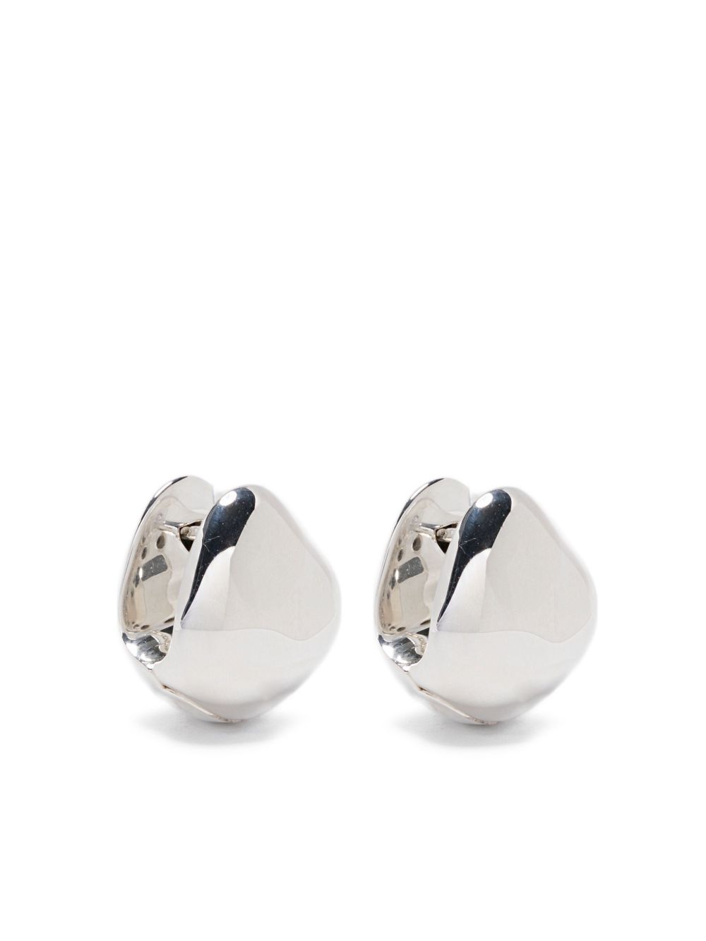 Phoebe Philo Women Pebble Stud Silver Earrings PHOEBE PHILO