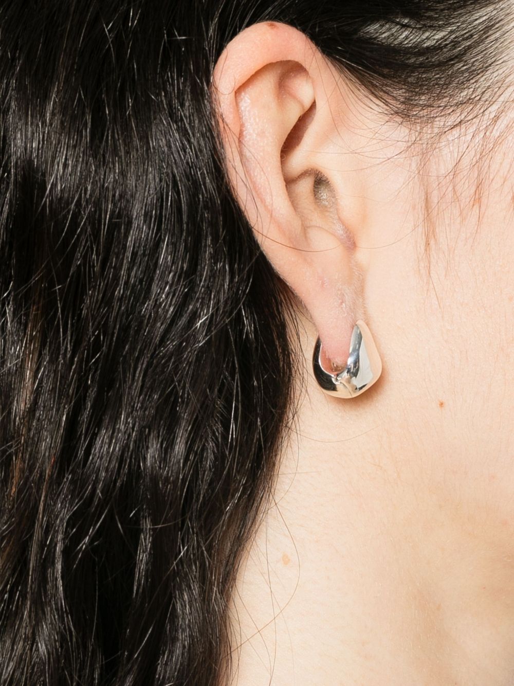 Phoebe Philo Women Pebble Stud Silver Earrings PHOEBE PHILO