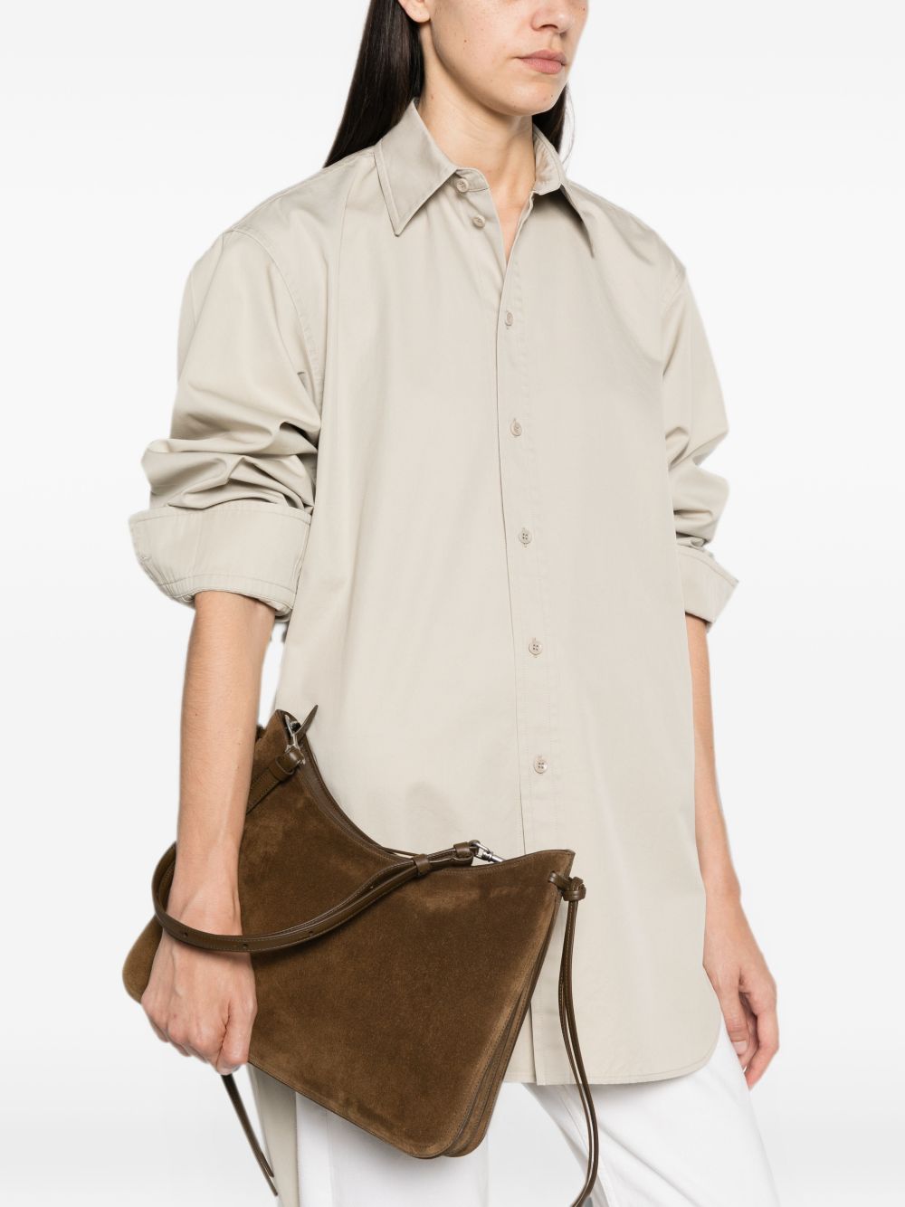Phoebe Philo Women Gig Medium Leather Shoulder Bag PHOEBE PHILO