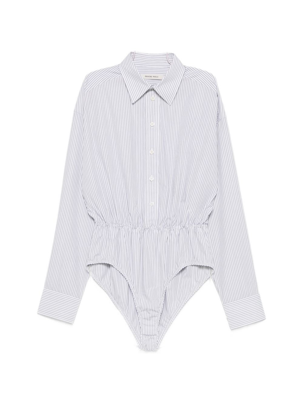 Phoebe Philo Women Striped Cotton Body Shirt PHOEBE PHILO