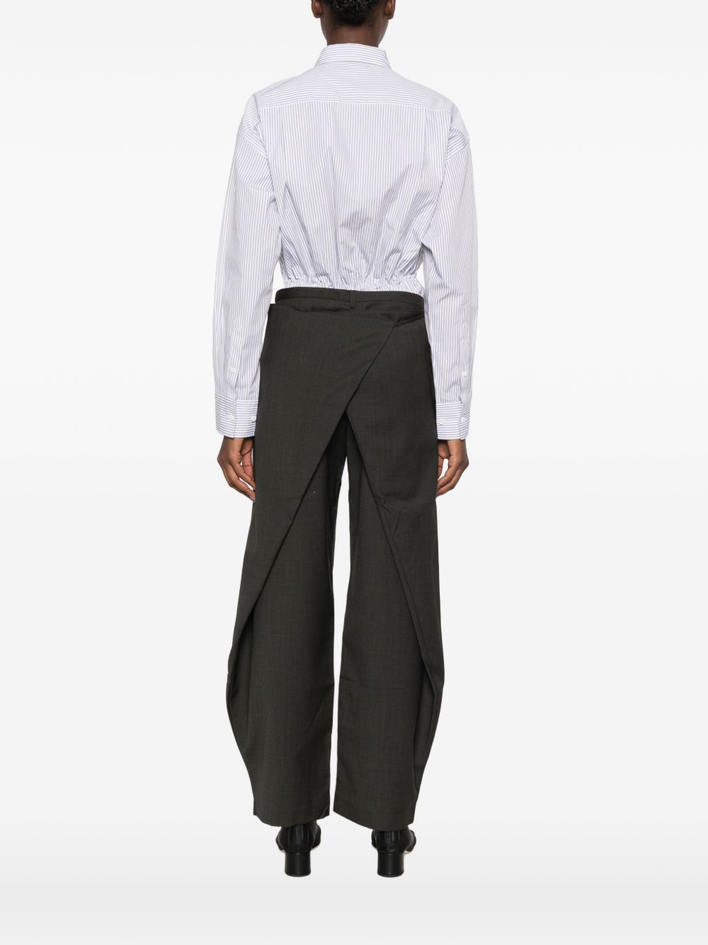 Phoebe Philo Women Striped Cotton Body Shirt PHOEBE PHILO