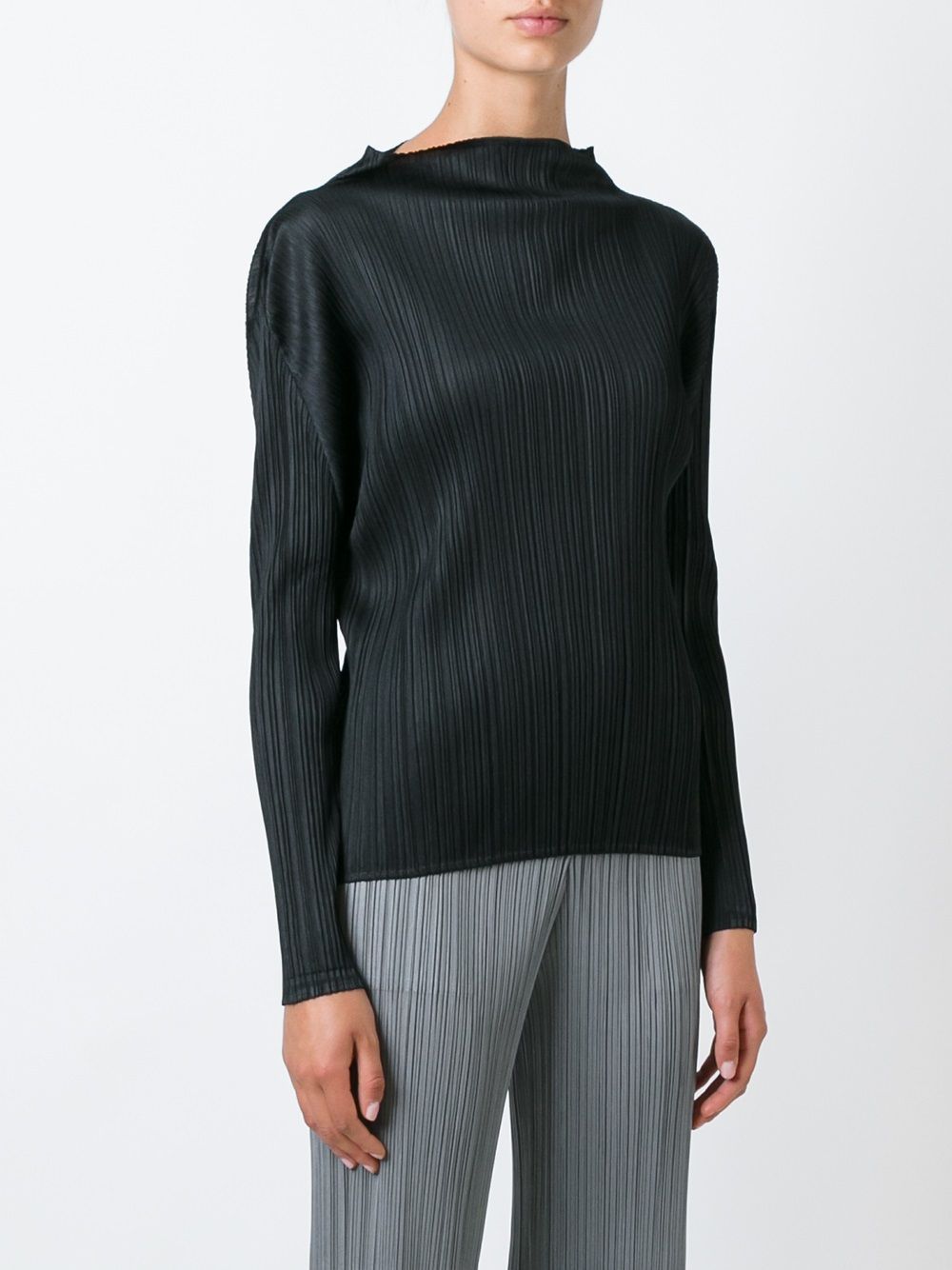 Pleats Please Issey Miyake Women Pleated Top PLEATS PLEASE ISSEY MIYAKE