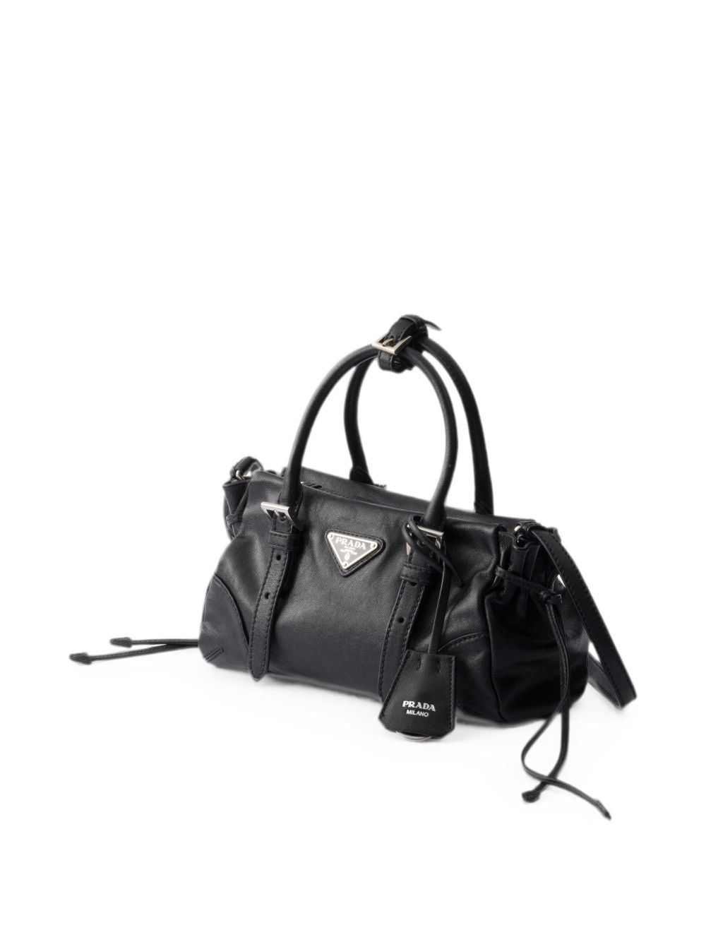 Prada Women Prada Karin Small Leather Handbag PRADA