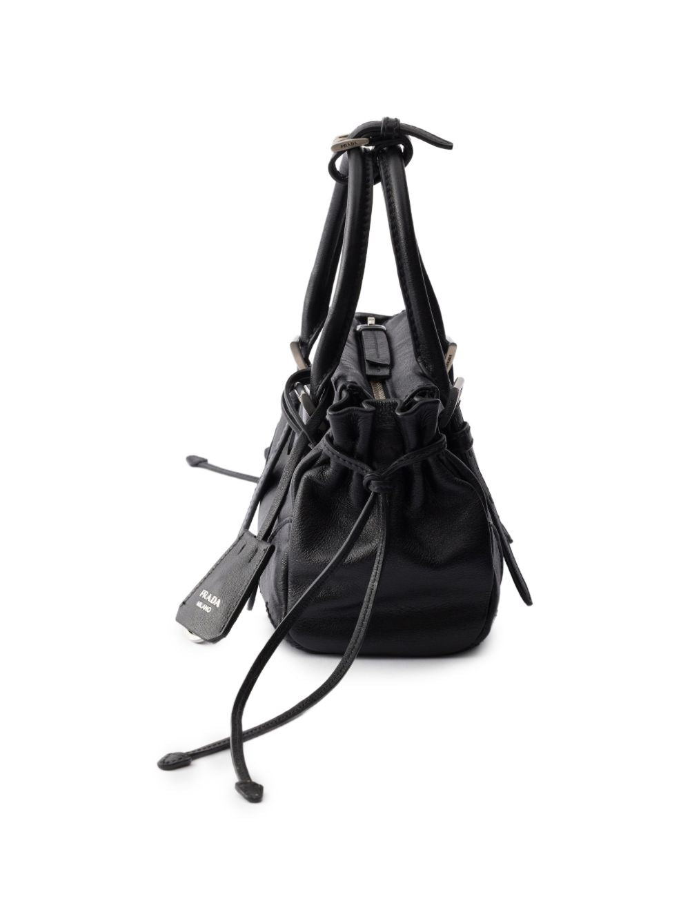 Prada Women Prada Karin Small Leather Handbag PRADA