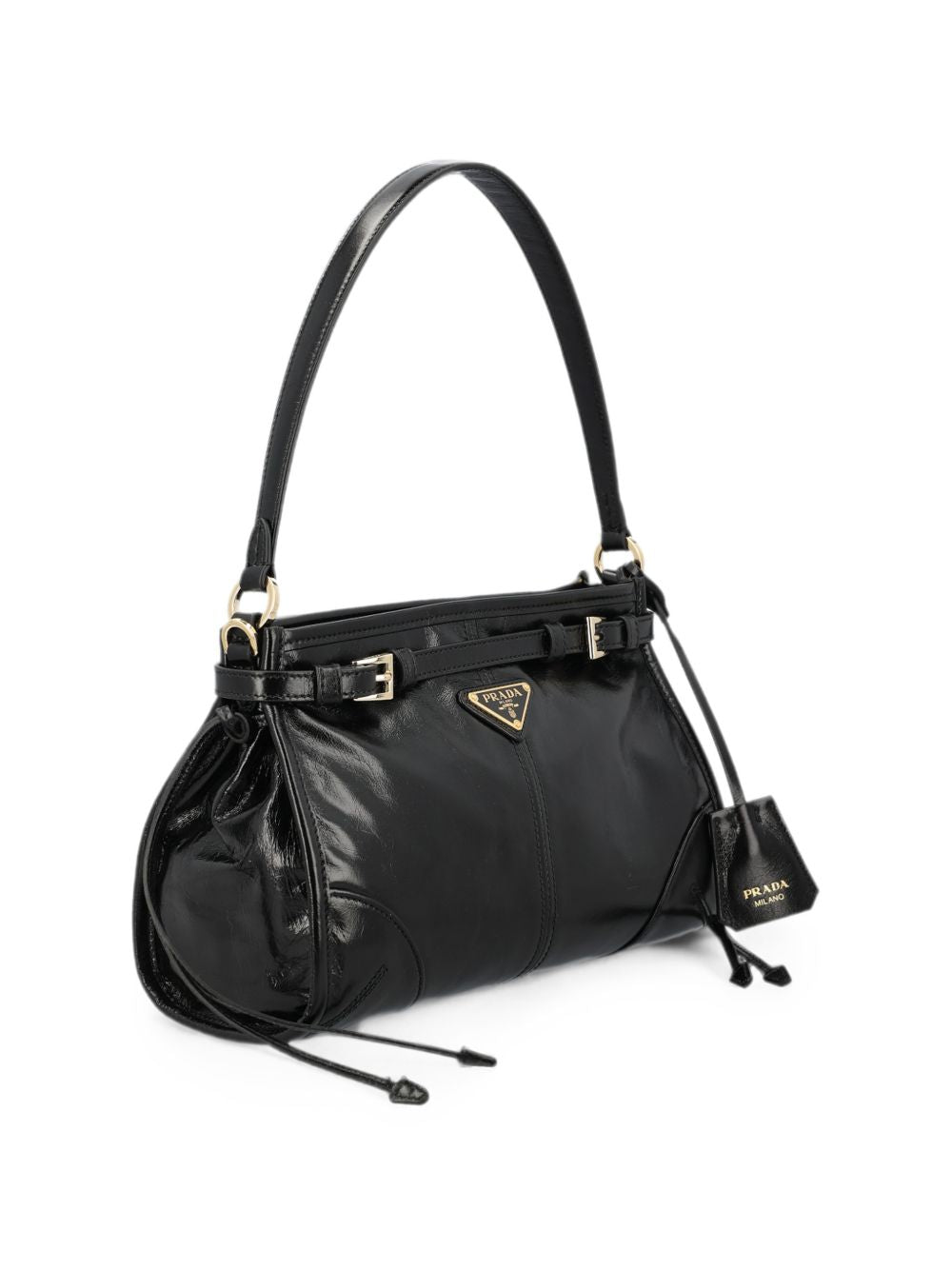 Prada Women Prada Bonnie Small Leather Handbag PRADA