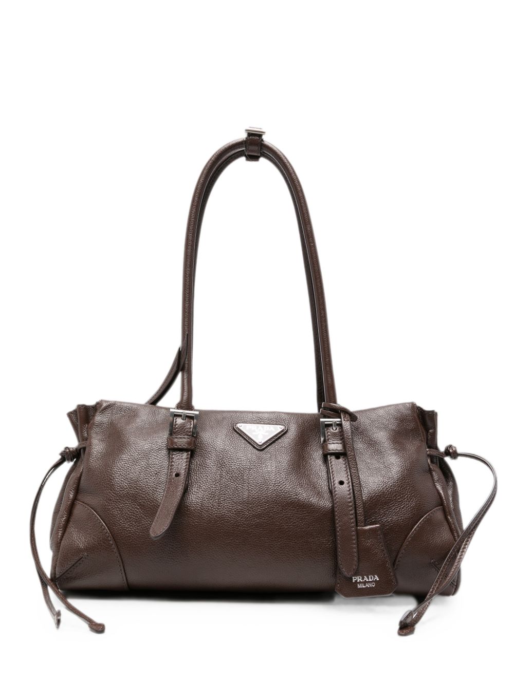 Prada Women Prada Bonnie Medium Leather Tote PRADA
