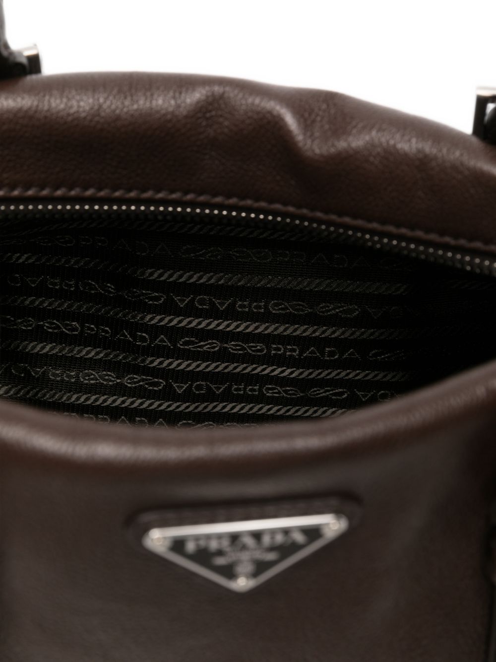 Prada Women Prada Bonnie Medium Leather Tote PRADA
