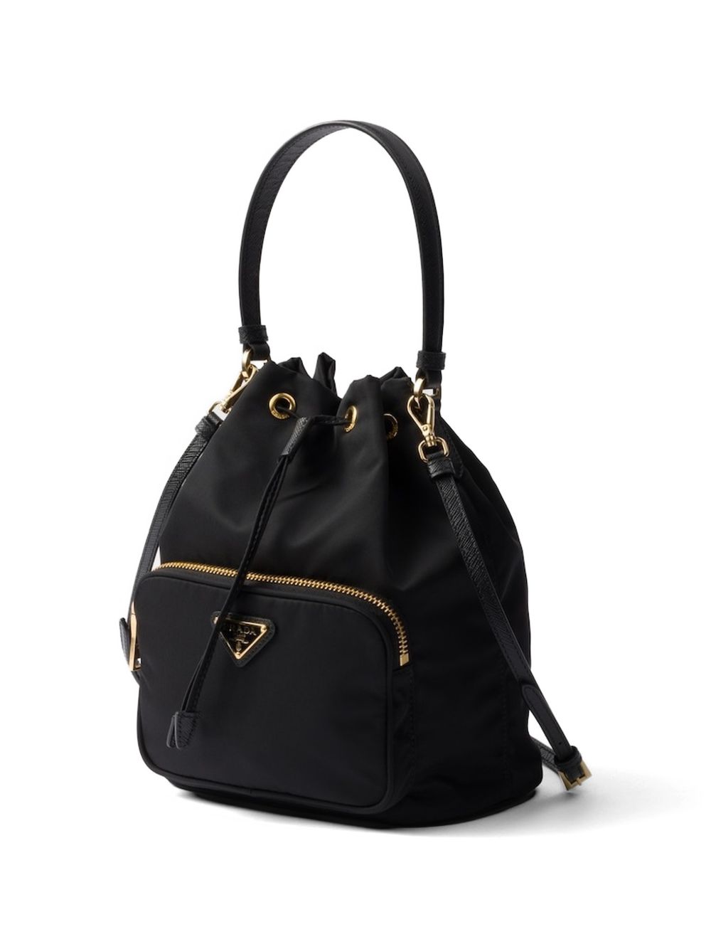 Prada Women Prada Duet Re-Nylon Bucket Bag PRADA