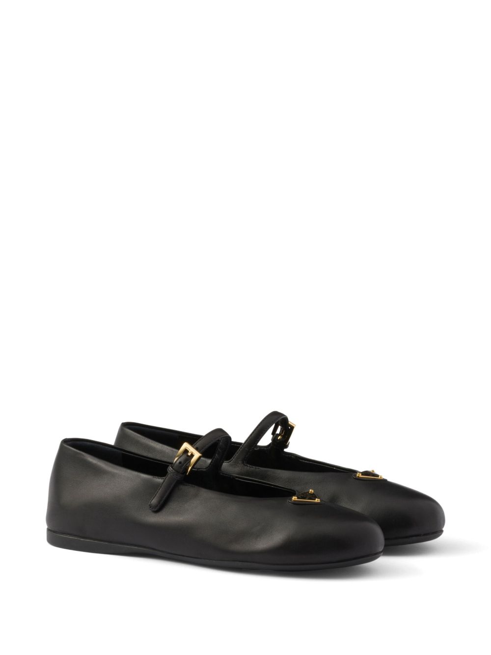 Prada Women Leather Ballets PRADA