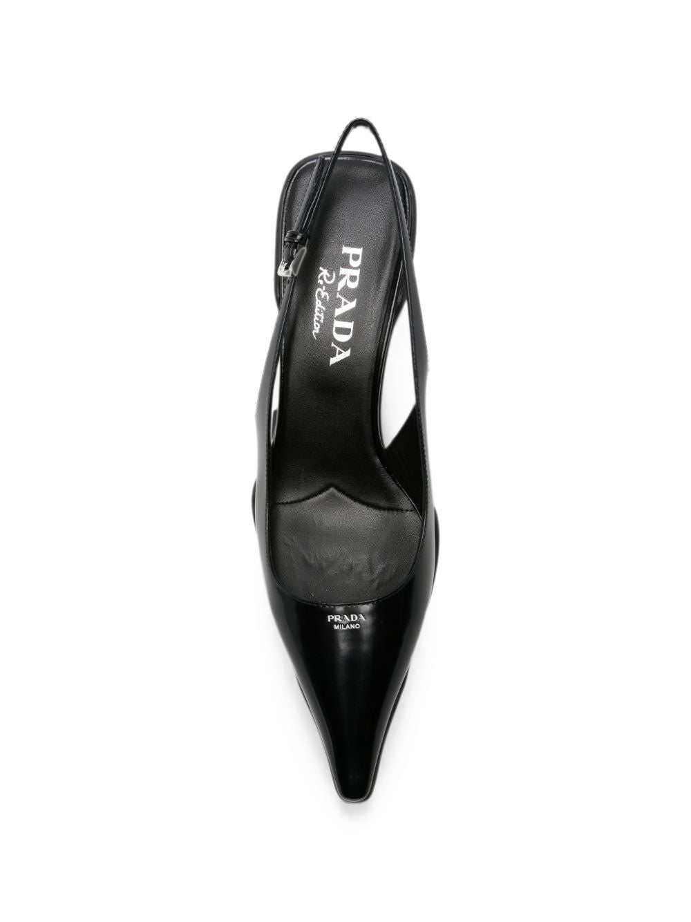 Prada Women Leather Slingback Pumps PRADA