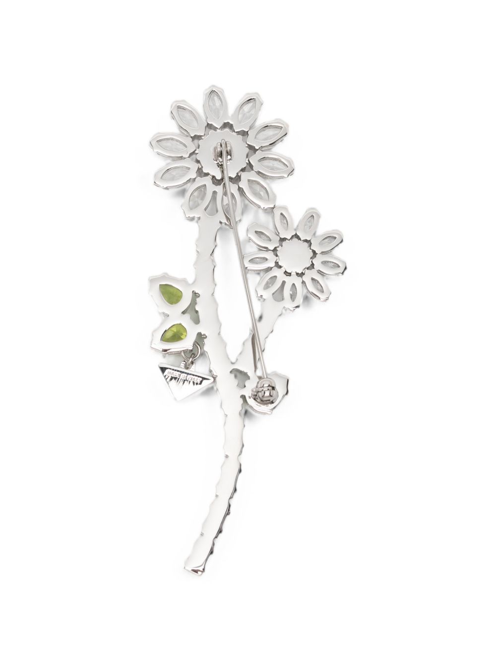 Prada Women Crystal Embellished Pin PRADA