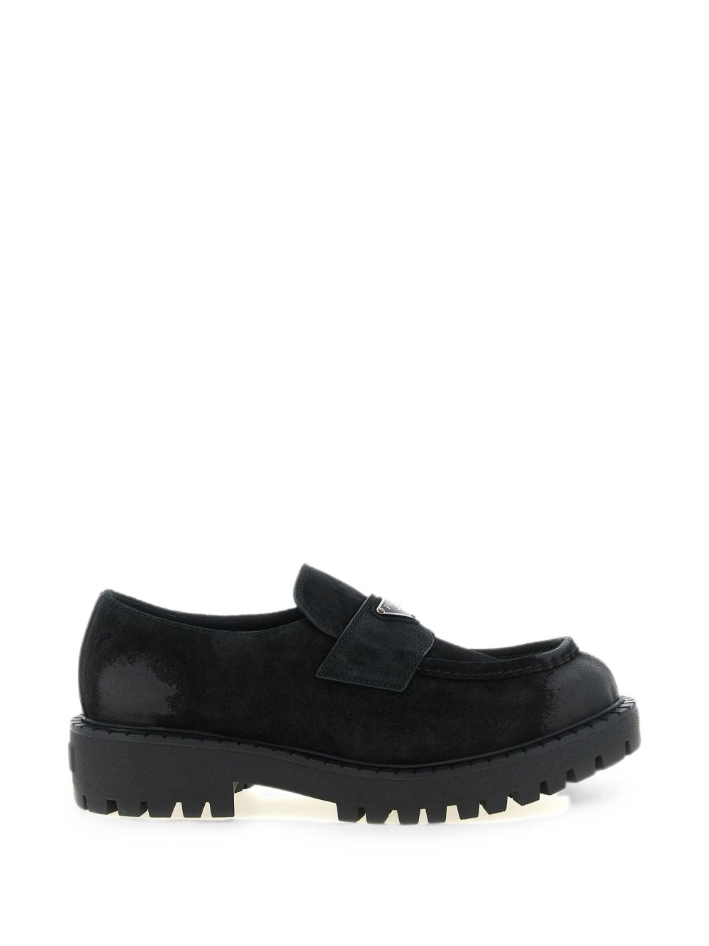 Prada Men Leather Loafers PRADA