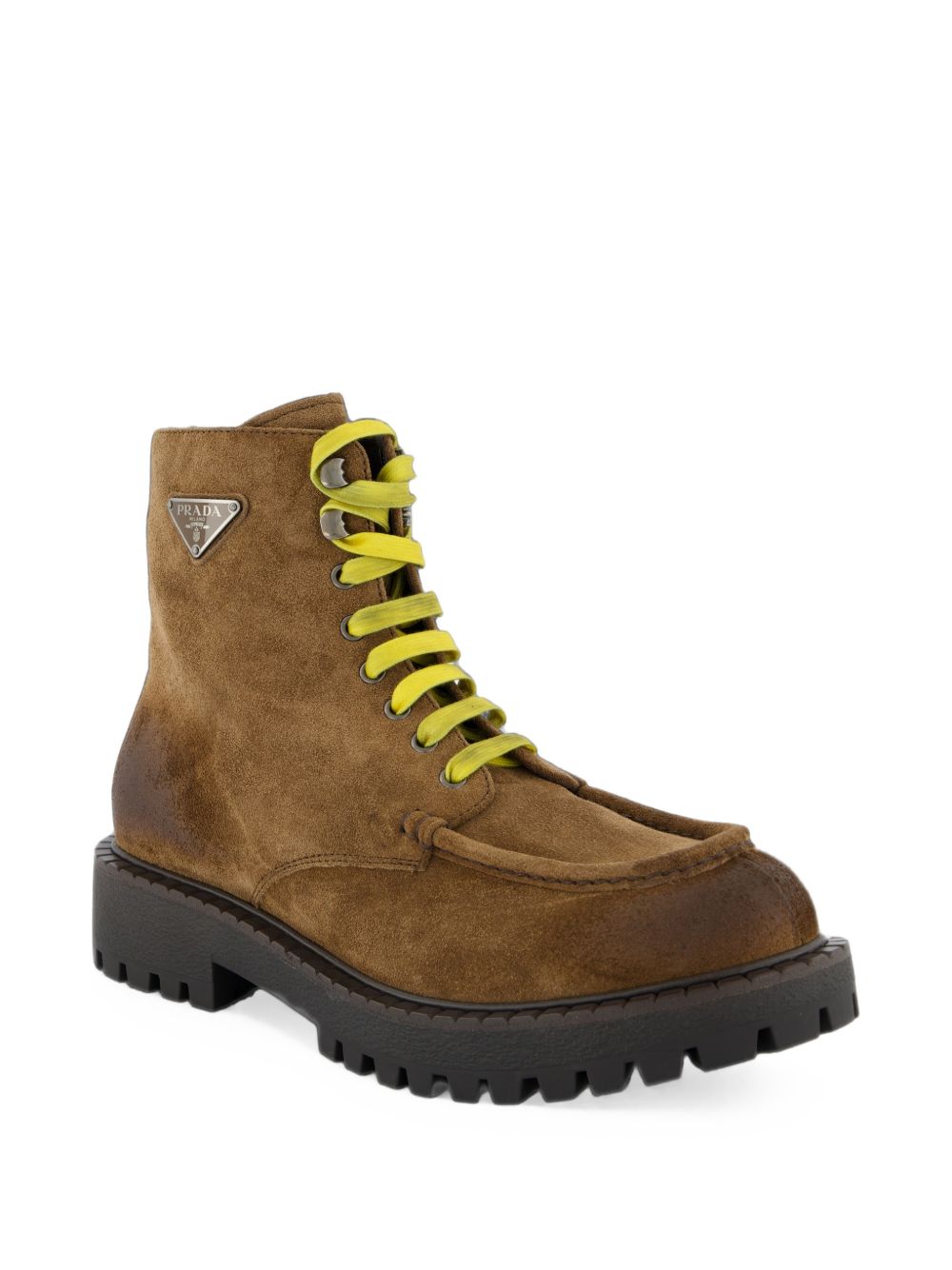 Prada Men Leather Boots PRADA
