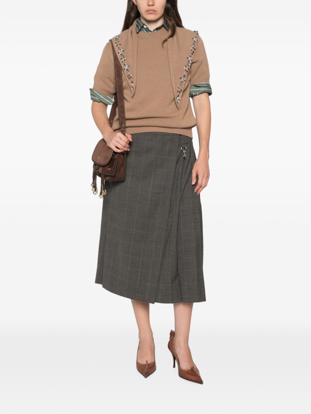 Prada Women Cashmere Crewneck Sweater PRADA