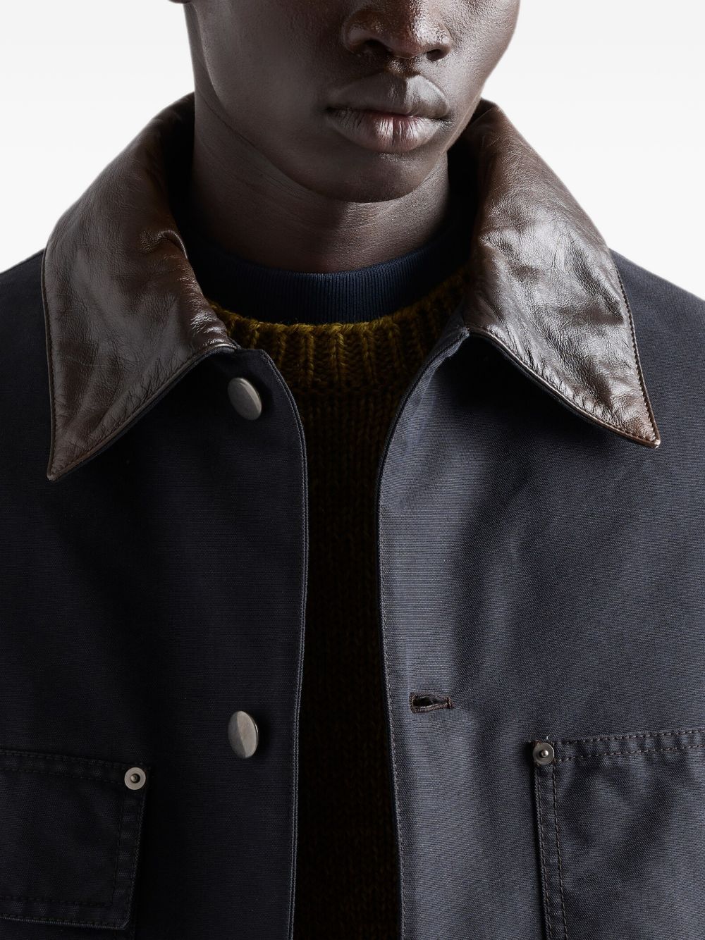 Prada Men Canvas Padded Jacket PRADA
