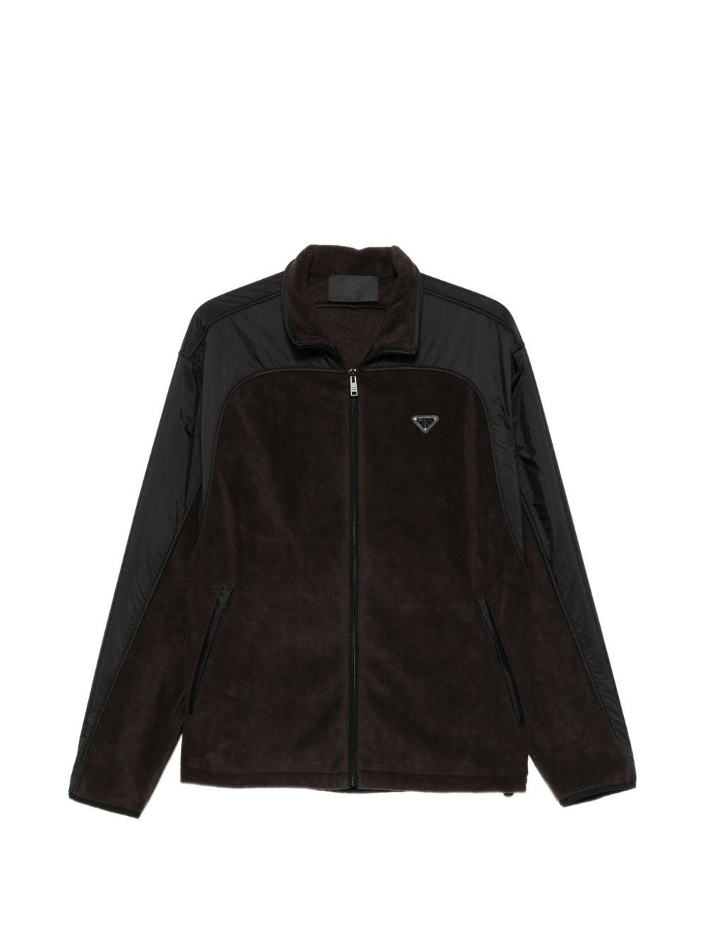 Prada Men Re-Nylon And Fleece Blouson Jacket PRADA